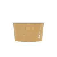 5oz (150ml) Ice Cream Paper Bowl - Aqueous Lined - 90 Series