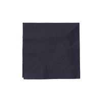 Cocktail Napkin | 2 Ply | 1/4 Fold | 24x24cm | Edge Embossed | Black