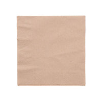 Lunch Napkin | 2 Ply | 1/4 Fold | 30x30cm | Natural