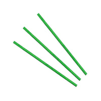 Paper Straws Cocktail 6 x 120mm - Green