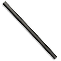 Paper Straws Jumbo 10 x 240mm - Black