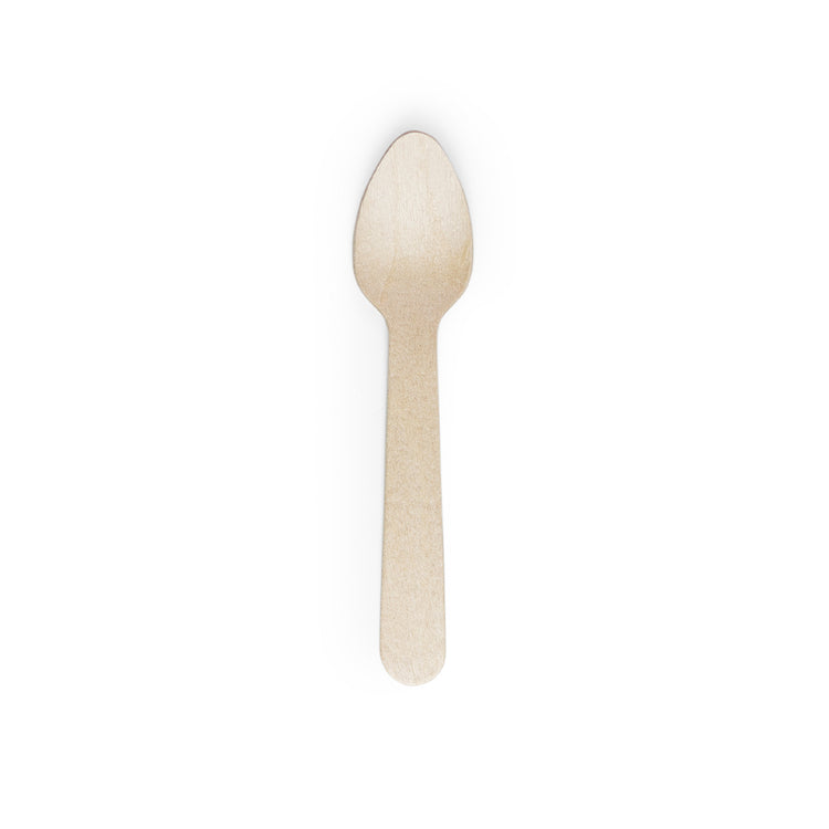 11cm High Grade Wooden Teaspoon